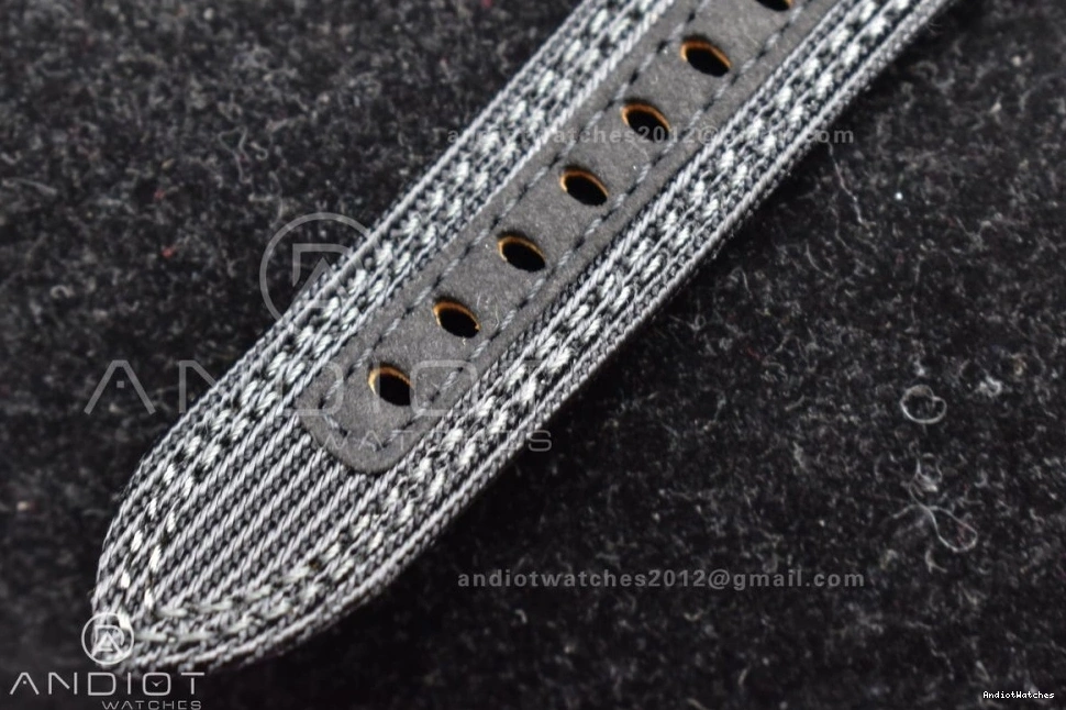 Submersible FastDry Horn PAM984 1:1 Edition Clone P.9010 Mike 996 Best Strap VSF on Nylon Black Dial Black 0124